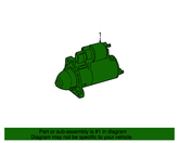 Ford Starter Motor for Mustang 2005-11 GT, Bullitt, Shelby GT500 - Available from NEMESISUK.COM